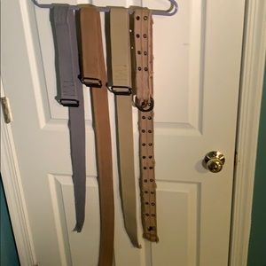 Abercrombie and Fitch & American Eagle Belts